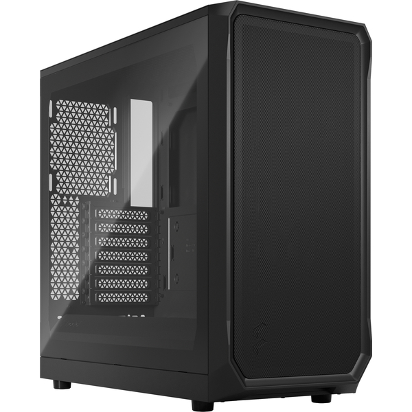 ミドルタワー型PCケース Focus 2 Black TG Clear Tint