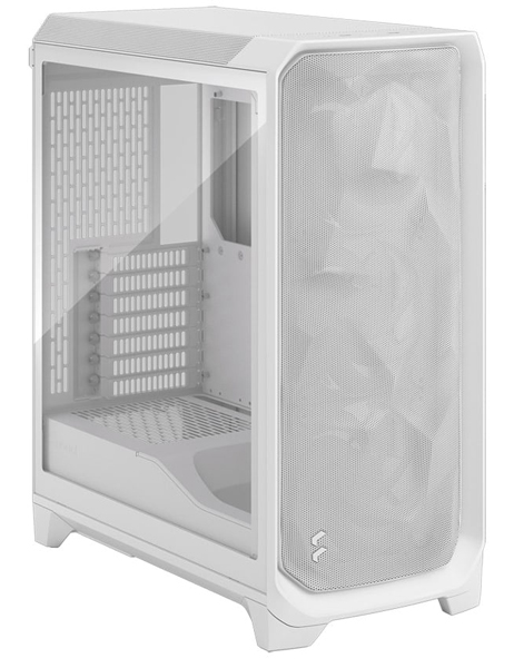 ミドルタワー型PCケース Meshify 3 White TG Clear Tint