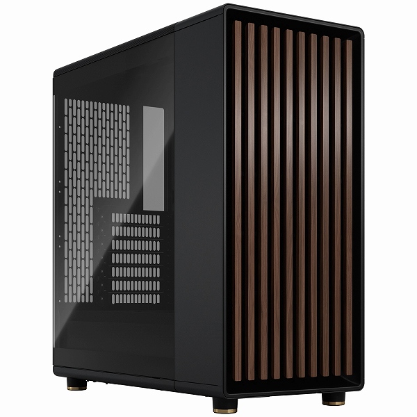 ミドルタワー型PCケース North Charcoal Black TG Dark