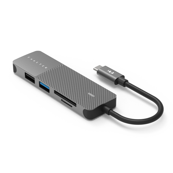 Portable 5-in-1 USB-C Hub