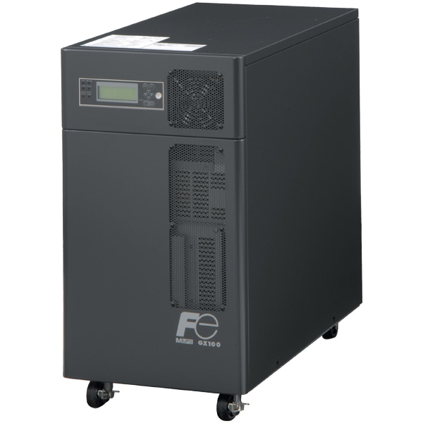 UPS 無停電電源装置 GX100 (5000VA) 5kVA 常時インバータデュアルコンバージョン方式 UL認定、CEマーキング キャスター付き