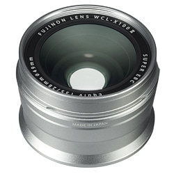 X100専用ワイドコンバージョンレンズ （シルバー）