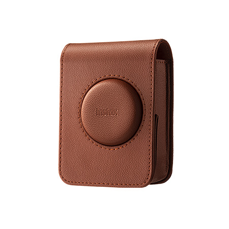 instax mini Evo カメラケース ブラウン