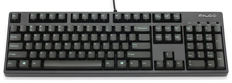 Majestouch + ASK 赤軸 英語配列