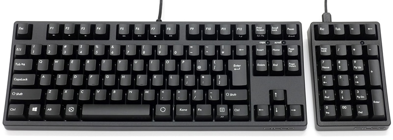 Majestouch TKSPオフィスセット 茶軸 黒 日本語