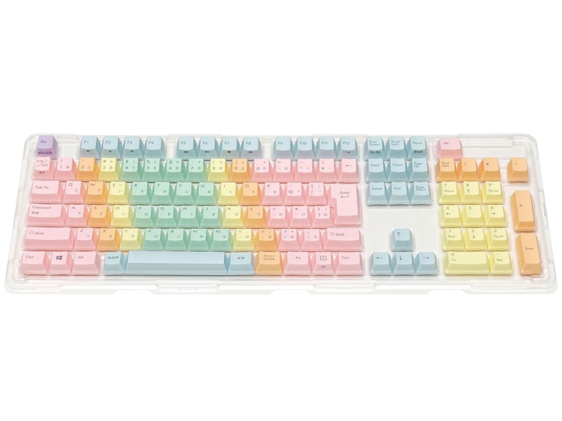 FILCO Macaron Keycap Set 日本語108キー・上面印字・かなあり