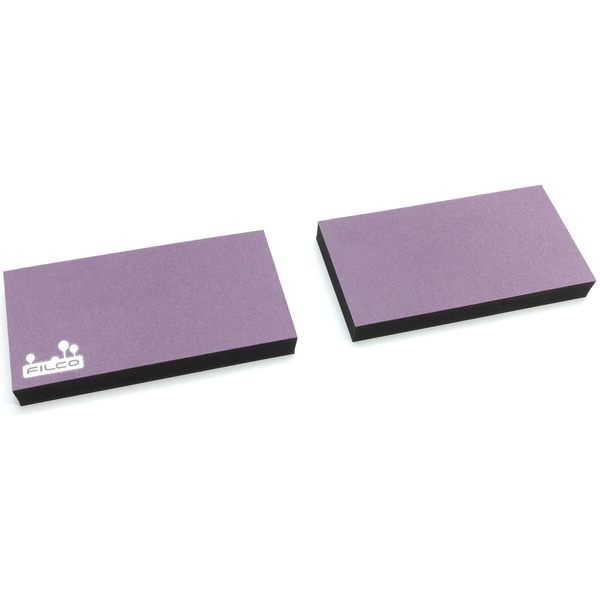 FILCO Majestouch Wrist Rest Macaron 厚型17mm Sサイズ 分離型(2分割) Lavender