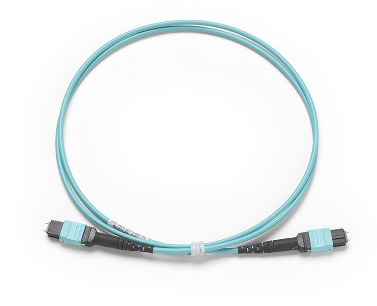 1m テスト・コード MPO/MPO、ピン有り/ピン有り、タイプB 極性