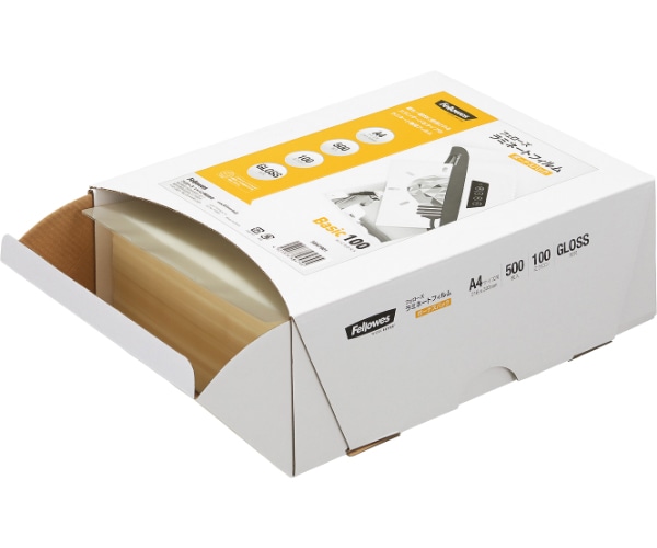 ラミネートフィルム A4サイズ用 500枚入り 100ミクロン ベーシック