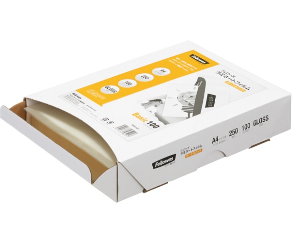 ラミネートフィルム A4サイズ用 250枚入り 100ミクロン ベーシック
