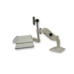 簡易ロック式アーム KVMアーム+直付水平ベース(大)