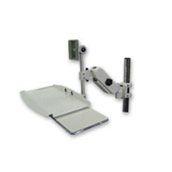 簡易ロック式アーム KVMアーム+ポールクランプ付垂直ベース