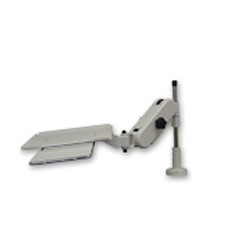 簡易ロック式アーム ノートPCアーム+スライドフランジベース