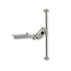 簡易ロック式アーム キーボードアーム+スライド式垂直ベース(900mm)