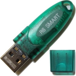 ハードウェアUSBキー ROCKEY4ND USBドングル（緑）(50-99)