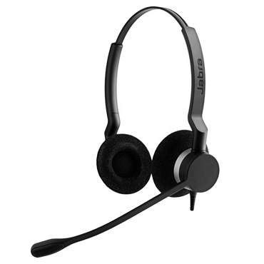 Jabra コンタクトセンター用ヘッドセット USB-A 両耳「Jabra BIZ 2300 USB Duo」