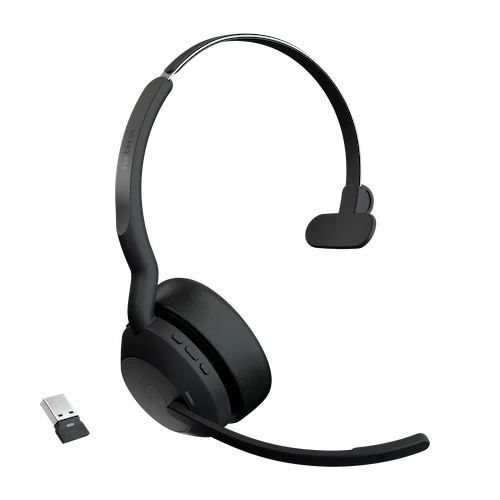 Jabra 無線ヘッドセット USB-A 片耳 UC認定「Jabra Evolve2 55 Link380a/390a UC Mono」
