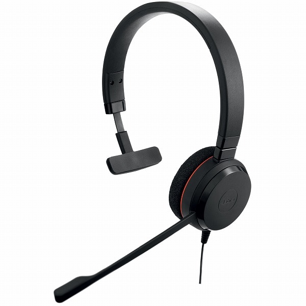 Jabra USBヘッドセット USB-C 片耳 MS認定 「Jabra EVOLVE 20 MS Mono USB-C」