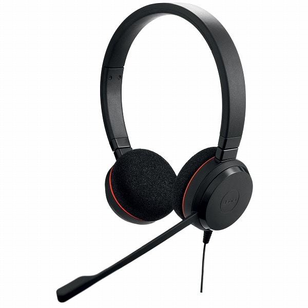 Jabra USBヘッドセット USB-C 両耳 UC認定 「Jabra EVOLVE 20 UC Stereo USB-C」