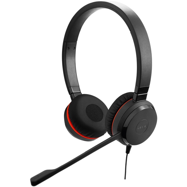 Jabra USBヘッドセット USB-C 3.5mmジャック 両耳 UC認定 「Jabra EVOLVE 30 II UC Stereo USB-C」