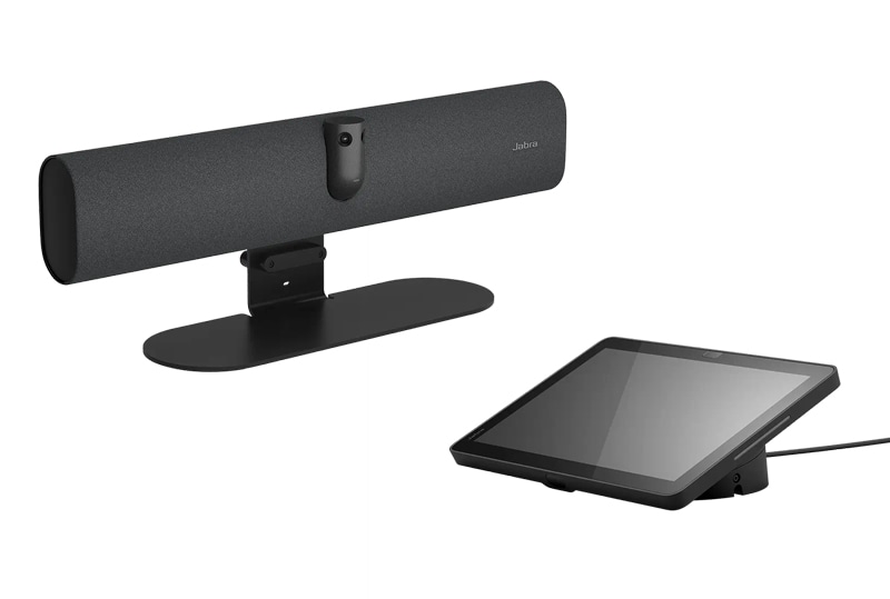 Jabra Android OS搭載一体型ビデオバー(カメラ・マイク・スピーカー) タブレットコントローラー付き 「Jabra PanaCast 40 VBS UC&TC」