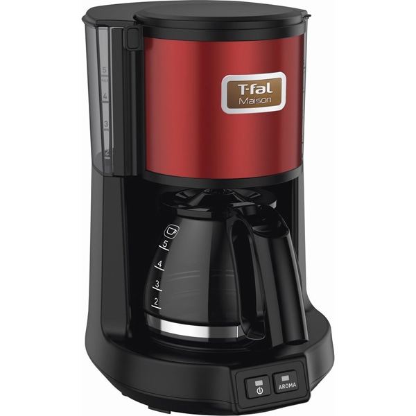 T-fal コーヒーメーカー メゾン ワインレッド