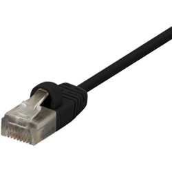 カテゴリー6対応 スリムLANケーブル ブラック 5m