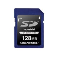 インダストリアルSDカード SLC -40～+85℃ 128MB