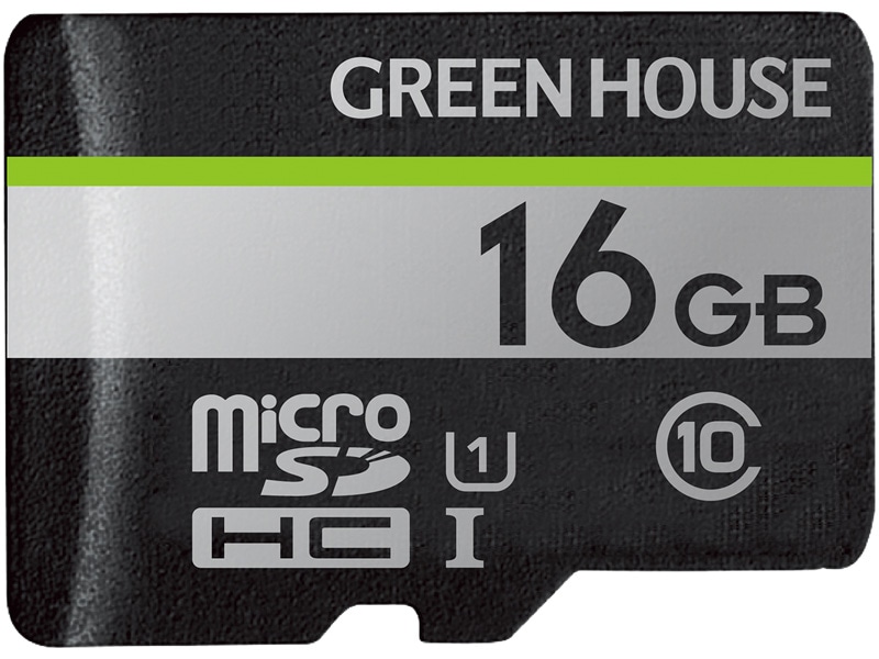 microSDHCカード UHS-I U1 クラス10 16GB