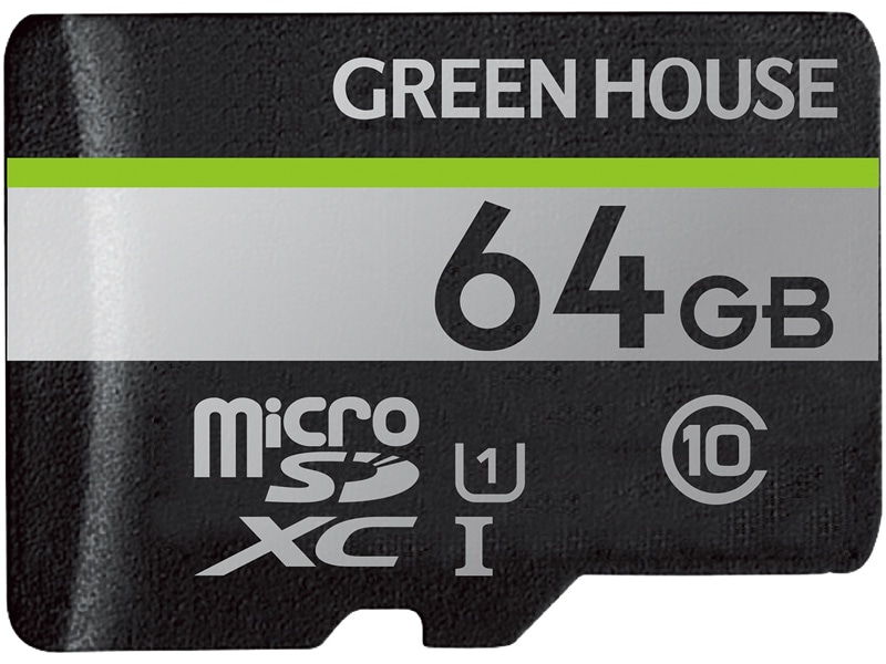microSDXCカード UHS-I U1 クラス10 64GB
