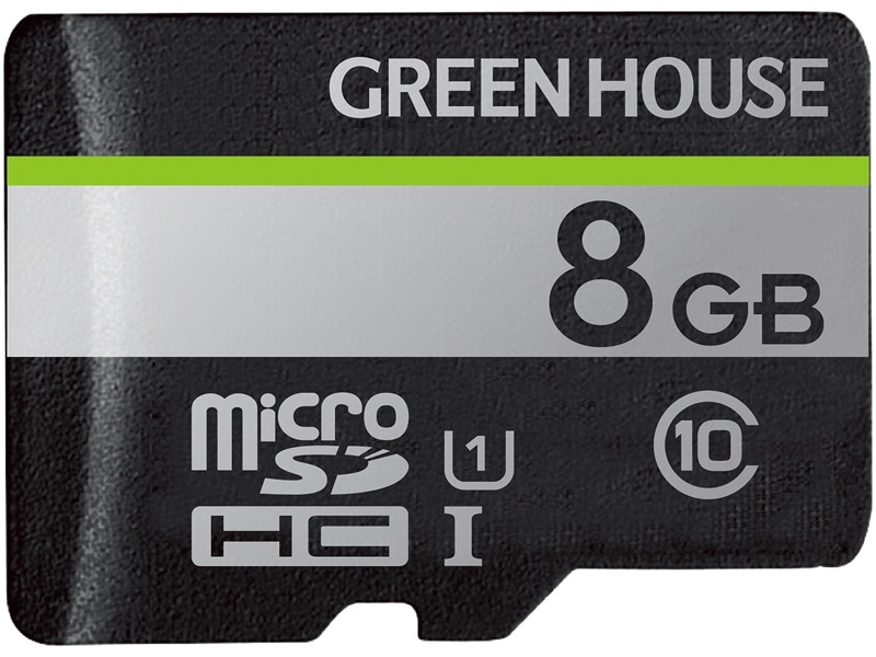 microSDHCカード UHS-I U1 クラス10 8GB