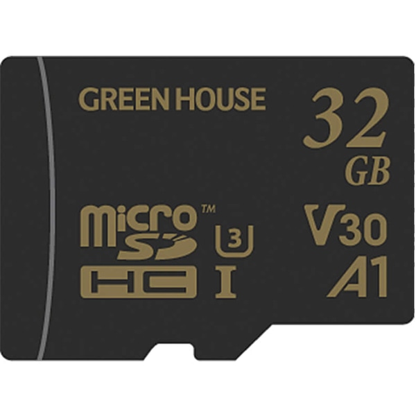 microSDHCカード UHS-I U3 V30 A1 32GB
