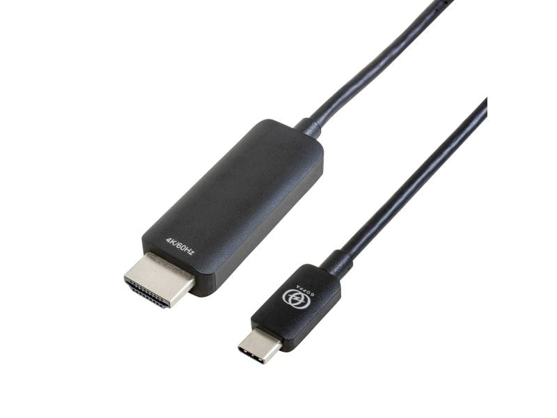 USB Type-C→HDMI変換ケーブル 1.5m ブラック