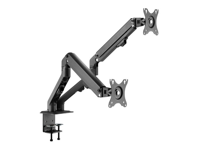 VESA対応可動式デュアルディスプレイアーム（5軸）