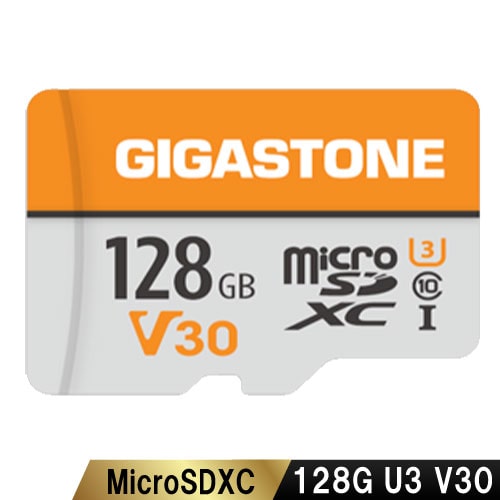 microSDXCカード 128GB SDカードケース付き UHS-I U1 V30 Class10スペック 最大読み取り速度95MB/s 4K ビデオ撮影対応