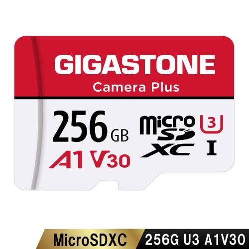 microSDXCカード 256GB SDカードケース付き UHS-I U1 A1スペック 最大読み取り速度100MB/s 4K & Full HDビデオ撮影対応