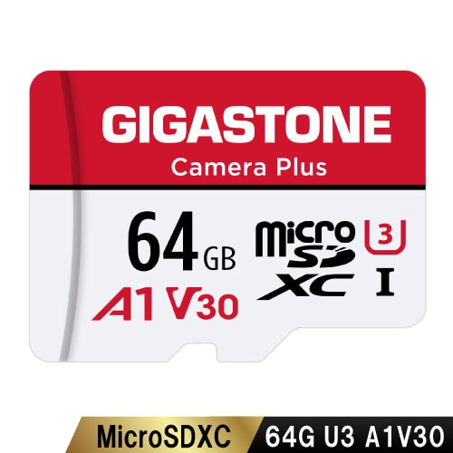 microSDXCカード 64GB SDカードケース付き UHS-I U3 A1スペック 最大読み取り速度95MB/s Full HDビデオ撮影対応
