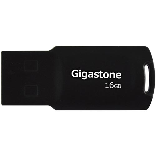 USB2.0メモリ 16GB メモリースティック キャップレス カラフル データバックアップ 高性能 高品質NAND 高い互換性 ブラック