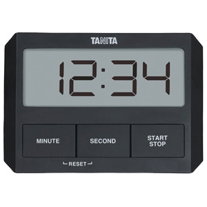 ガラスにつくタイマー ブラック