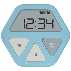 ガラスにつくタイマー ブルー