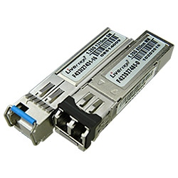 SFPモジュール F433I27431-16 1000BASE-BX WDM (シングルモード、TX1310nm、RX1550nm、LCコネクタ1芯、20km)