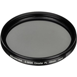 S（スクリュー）ワイドサーキュラーPLフィルター 43mm ブラック