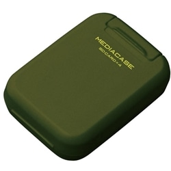 ポータブルメディアケース S SD/MicroSDカード用 アーミーグリーン