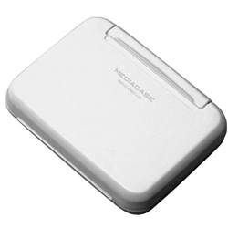 ポータブルメディアケース W SD/MicroSDカード用 ホワイト