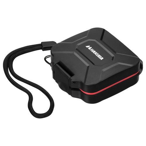 ハードメモリーカードケース SD4 レッド