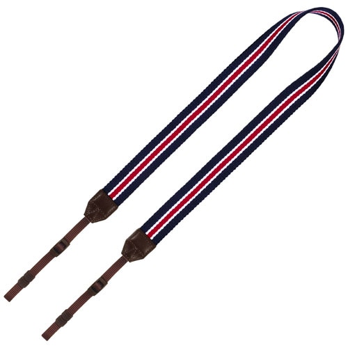 プラスシェル ストライプストラップ 30 ネイビー/レッド