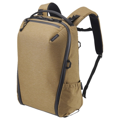 LUXXe（ラグゼ） グリッド ジップバックパック L カメラバッグ コヨーテ