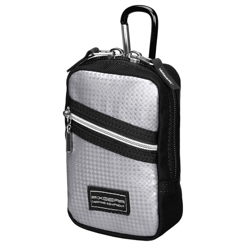 ピクスギア CS カメラポーチ M シルバー