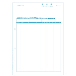 請求書（品名別）（レーザプリンタ用） GB1160同罫内容