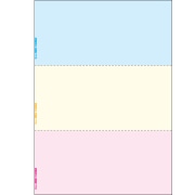 FSC（R）認証 マルチプリンタ帳票 A4 カラー 3面